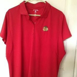 Antigua Polo Shirt Chicago Blackhawks